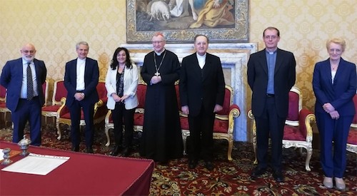 22 maggio 2020. Sala dei Trattati del Palazzo Apostolico Vaticano. Prima riunione del Consiglio di Amministrazione 22 maggio 2020. Sala dei Trattati del Palazzo Apostolico Vaticano. Prima riunione del Consiglio di Amministrazione